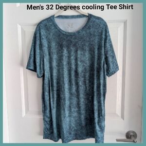 Men's 32 Degree Cool Tee Shirt Large T-shirt Athletic Streetwear